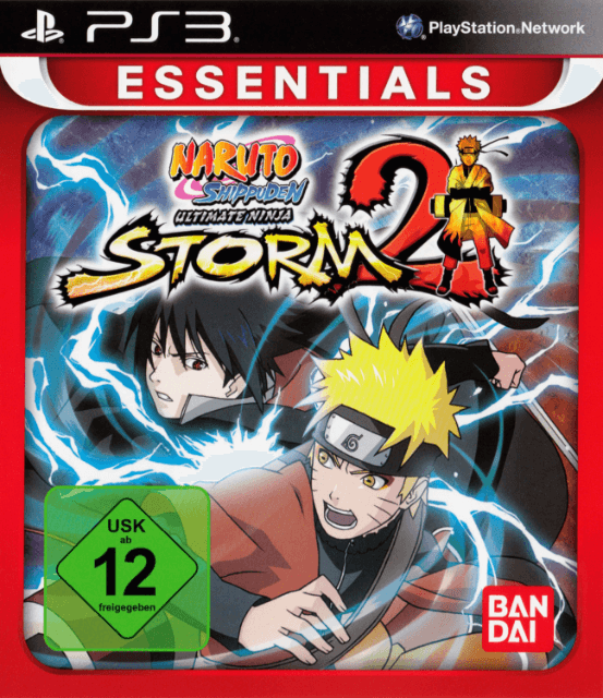 Naruto Shippuden: Ultimate Ninja Storm 2 box art for Playstation 3